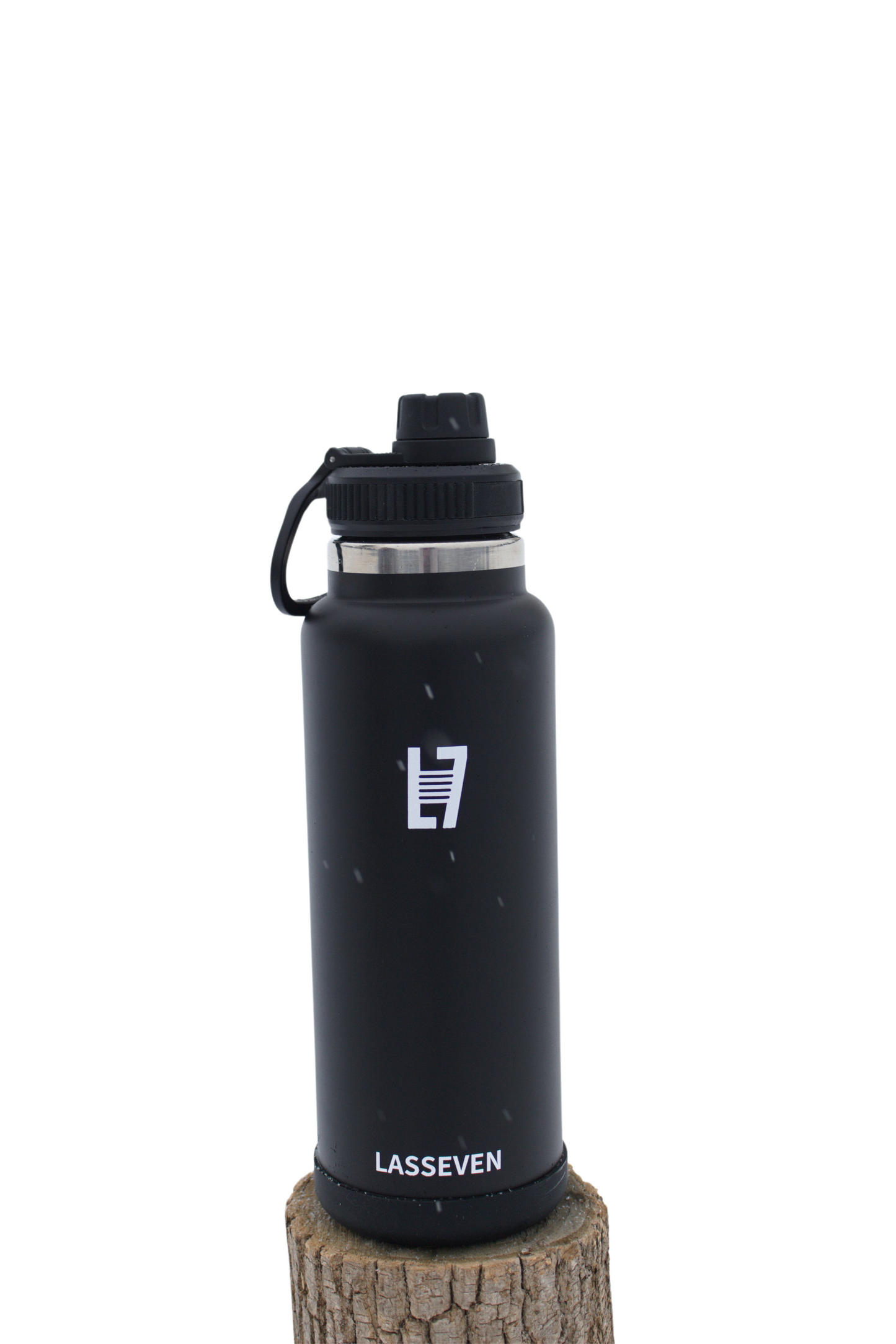 Bouteille LAS avec bec verseur de 40 oz - Noir