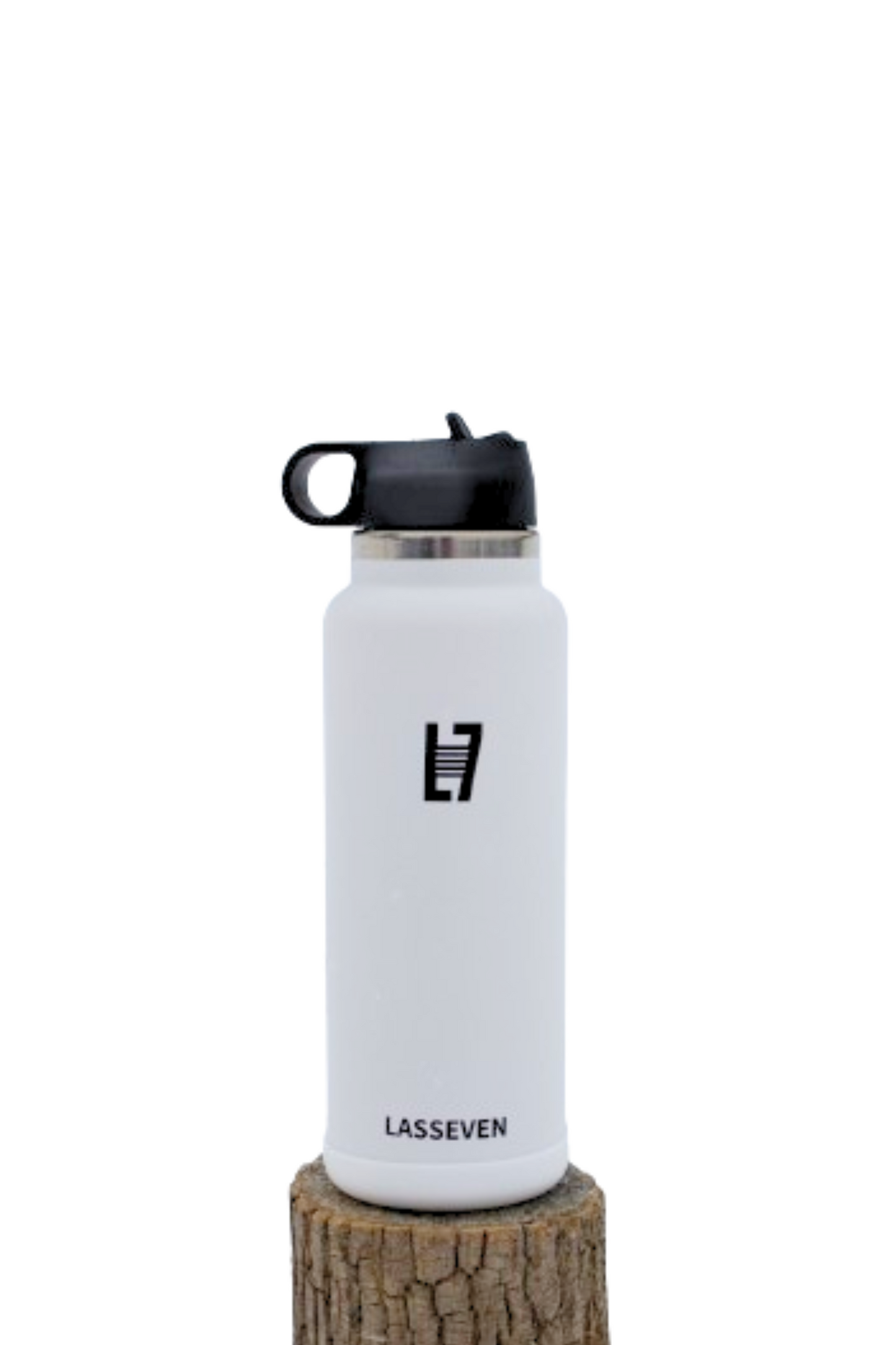 40 oz LAS bottle straw lid - White